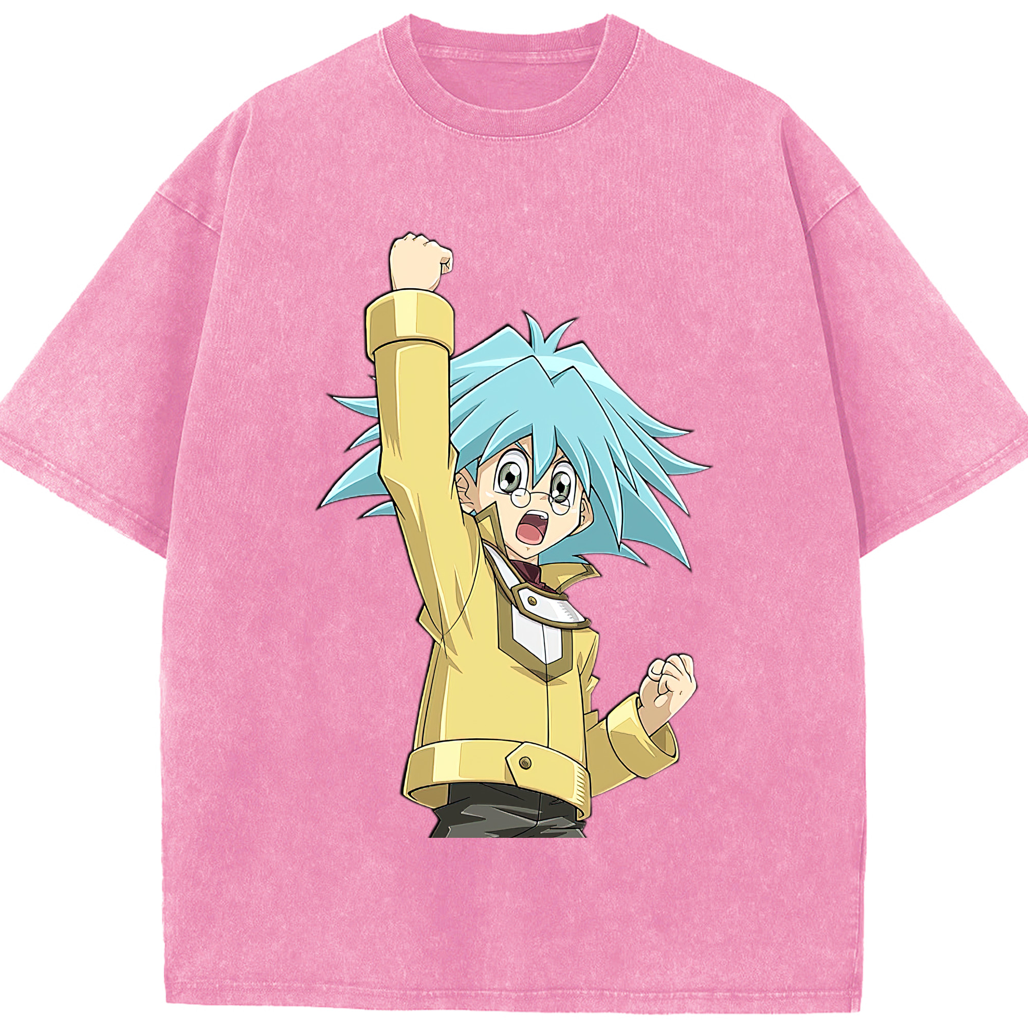（画像用） 遊☆戯☆王 Yu-Gi-Oh! 綿100% ヴィンテージ風 半袖Tシャツ（フロントプリント）